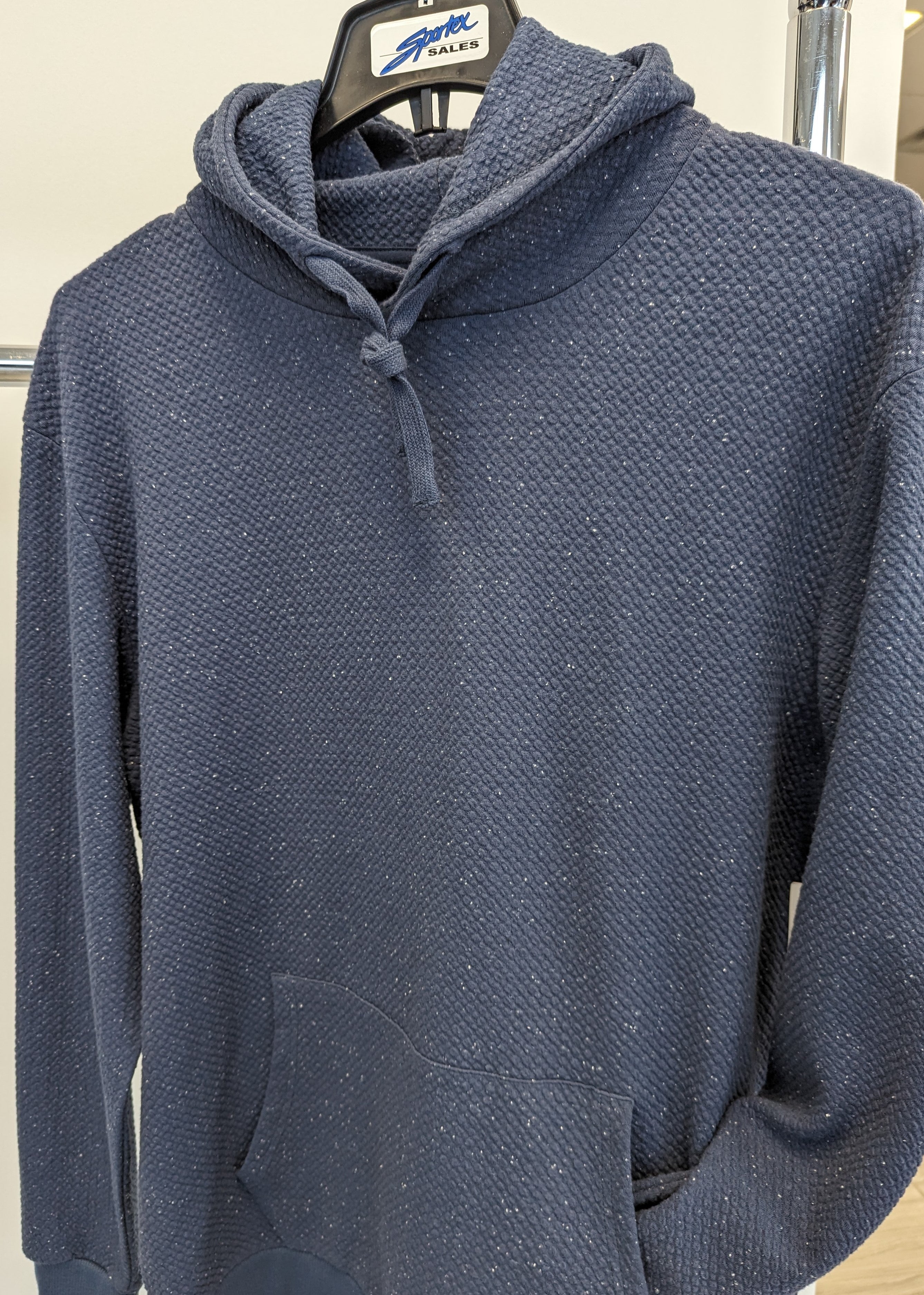 M900-POW - Fleece Factory Popcorn Knit Hooded Sweatshirt