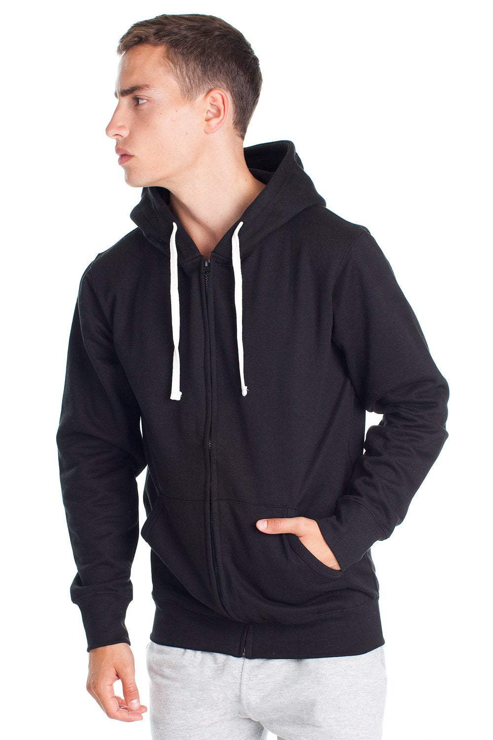 MR920 - Fleece Factory Full Zip Hood