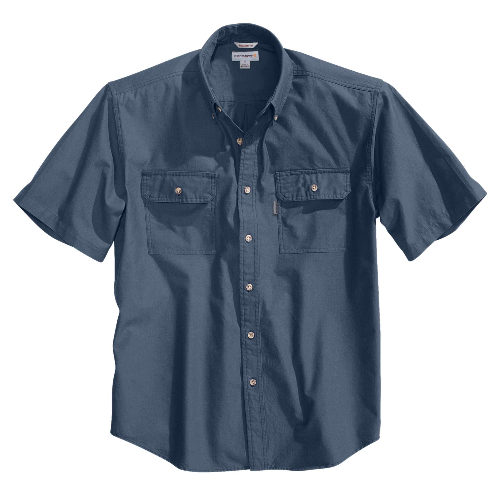 S200 - Carhartt Fort Short Sleeve Chambray Shirt (CLEARANCE)