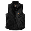 104277- Carhartt Washed Duck Sherpa Lined Mock Neck Vest (Stocked In Canada)