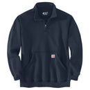 105294 - Carhartt Loose Fit Midweight 1/4 Zip Mock Neck Sweatshirt (Stocked In USA)