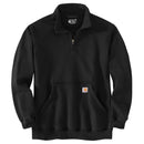 105294 - Carhartt Loose Fit Midweight 1/4 Zip Mock Neck Sweatshirt (Stocked In USA)
