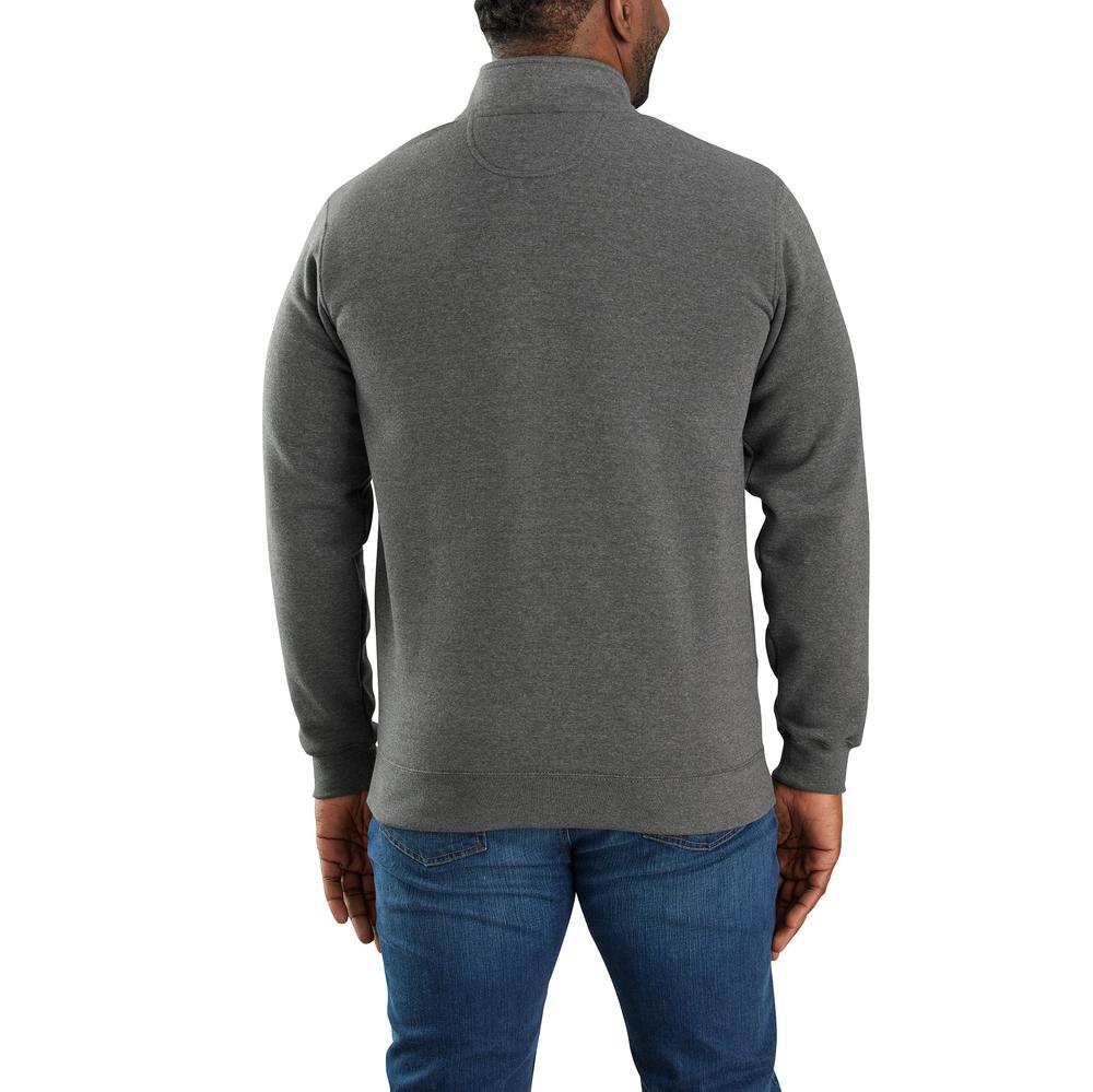 105294 - Carhartt Loose Fit Midweight 1/4 Zip Mock Neck Sweatshirt (Stocked In USA)*