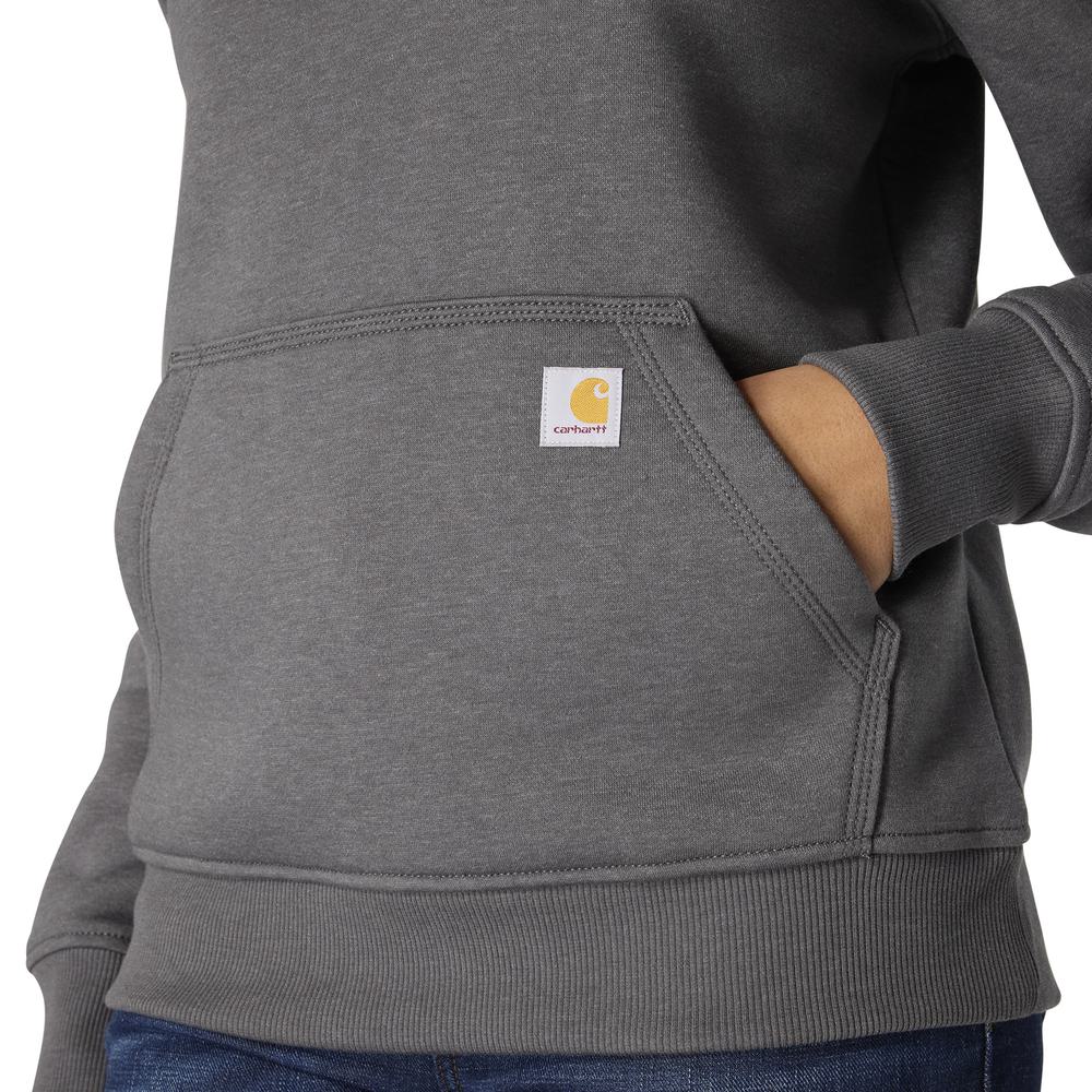 105295 - Carhartt Relaxed Fit Midweight 1/4 Zip Mock Neck Sweatshirt (Stocked In USA)*