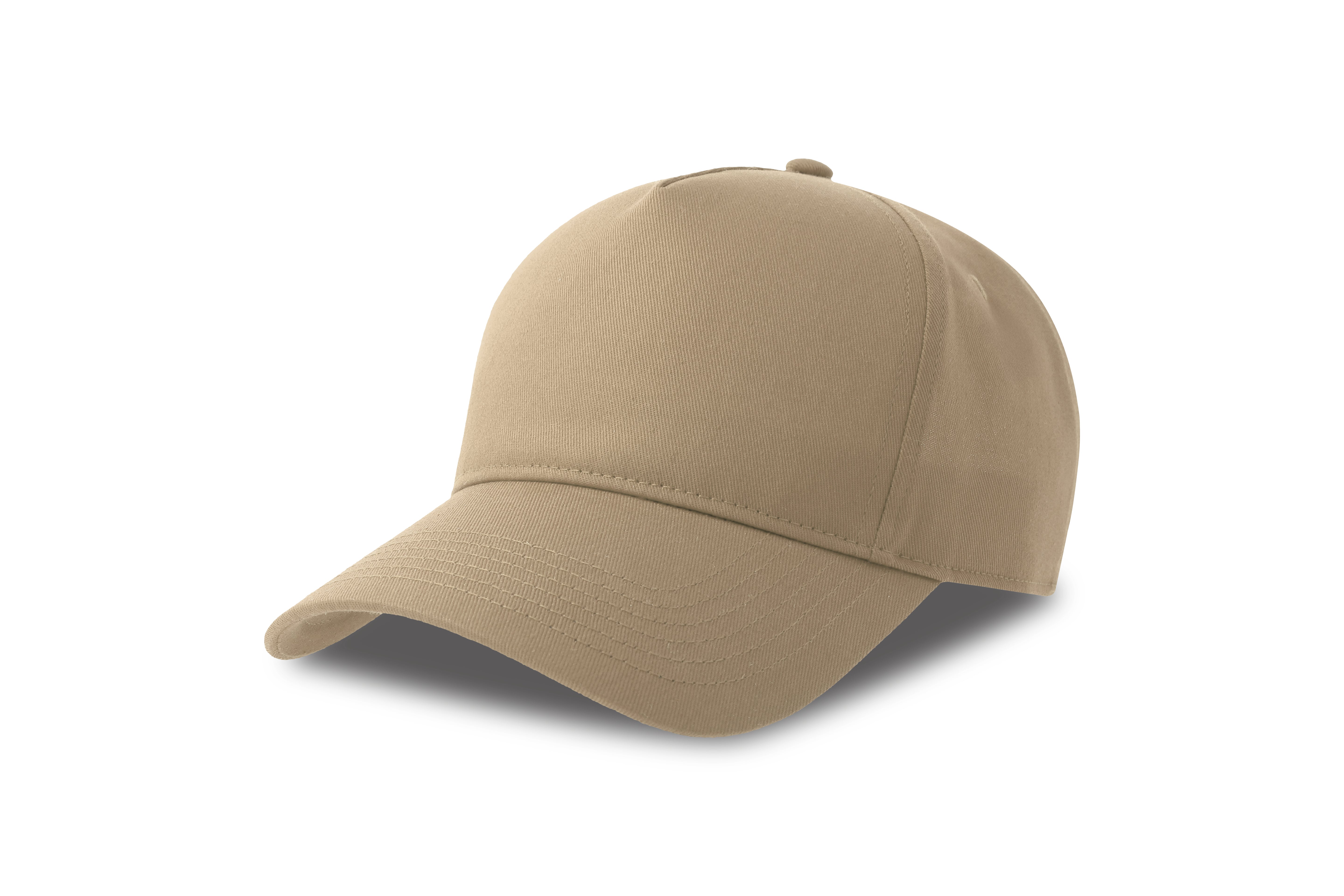EGON - Structured 5-panel 100% Recycled Cotton Baseball Cap (Stocked at Supplier Warehouse)