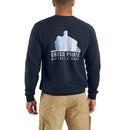 K124 - Carhartt Loose Fit Midweight Crewneck Sweatshirt (Stocked In USA)