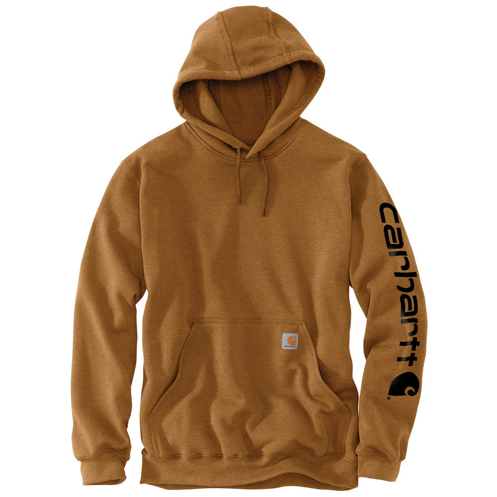 K288 - Carhartt Loose Fit Midweight Logo Sleeve Sweatshirt (Stocked In Canada)*