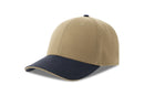 LIBERTY SAND-S Atlantis 6 Panel Hard Front 100% Cotton Cap