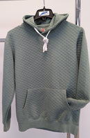 M900-QU - Fleece Factory Quilt Knit Hooded Sweatshirt (CLEARANCE)