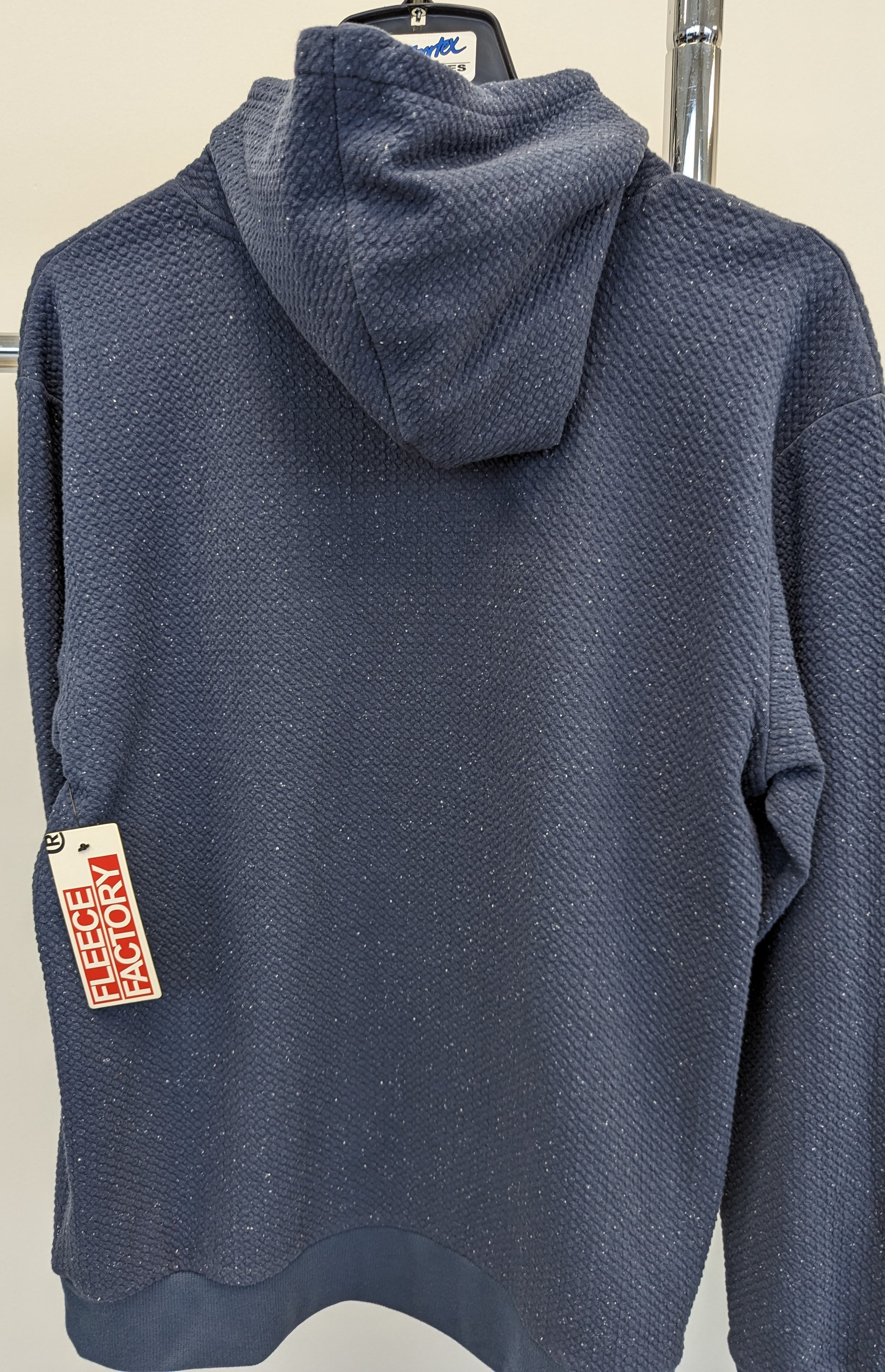 M900-POW - Fleece Factory Popcorn Knit Hooded Sweatshirt