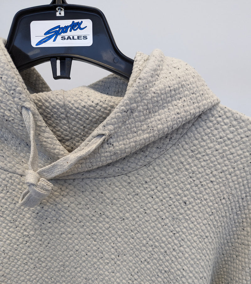 M900-POW - Fleece Factory Popcorn Knit Hooded Sweatshirt (Stocked In Canada)