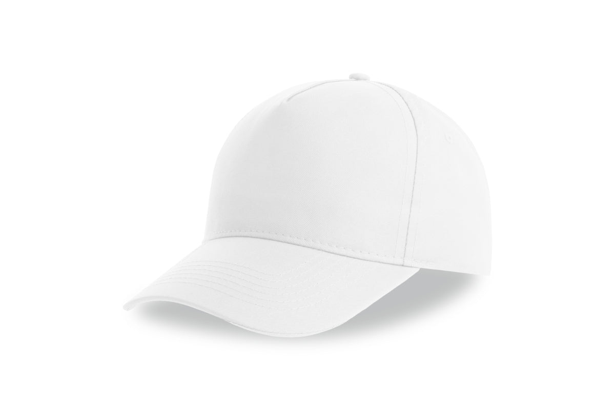 RECY FIVE - Atlantis Structured 5 Panel Recycled Poly Cap (Stocked at Supplier Warehouse)