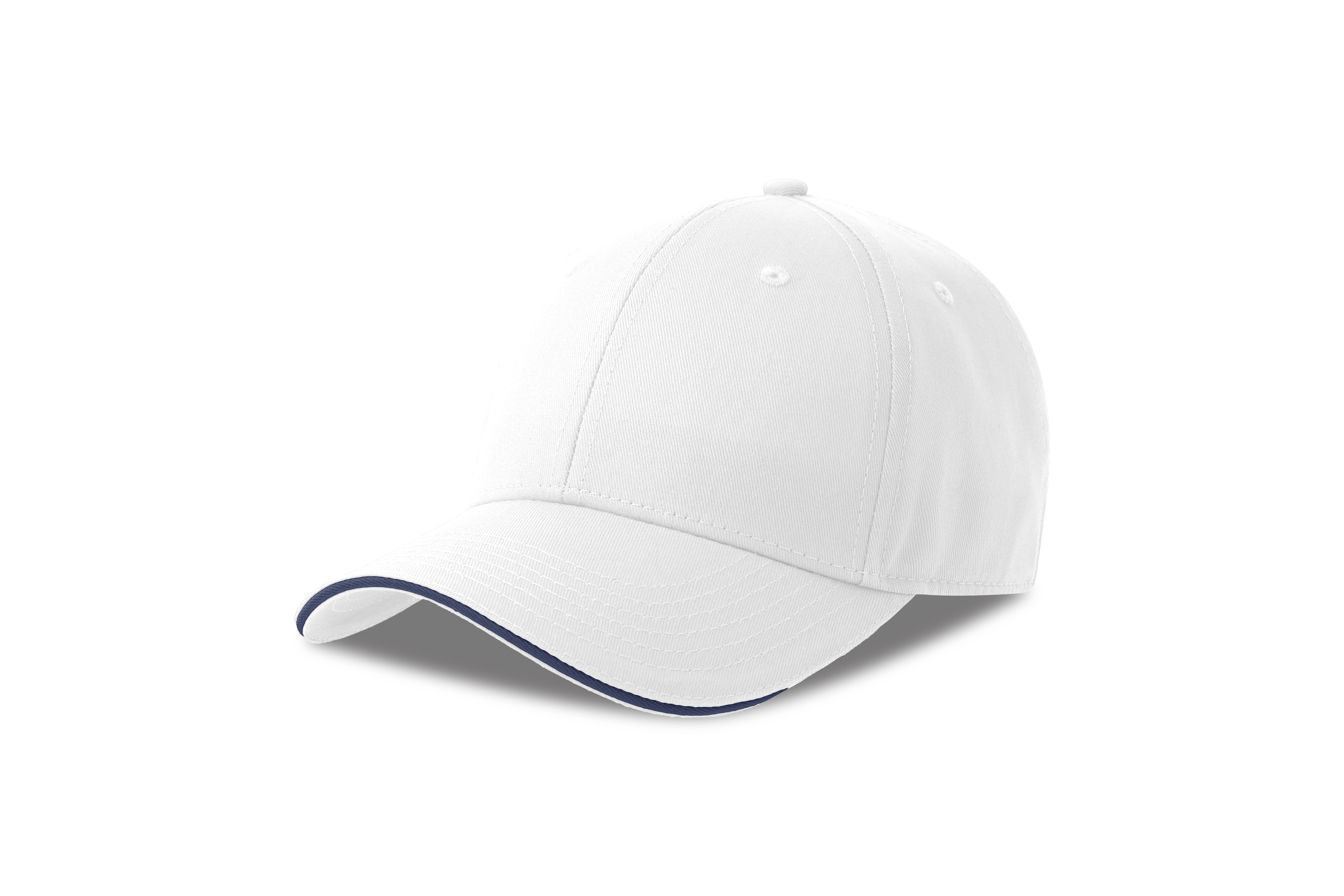SPORT SANDWICH-S Atlantis 100% Cotton Sandwich Visor Cap (Stocked at Supplier Warehouse)