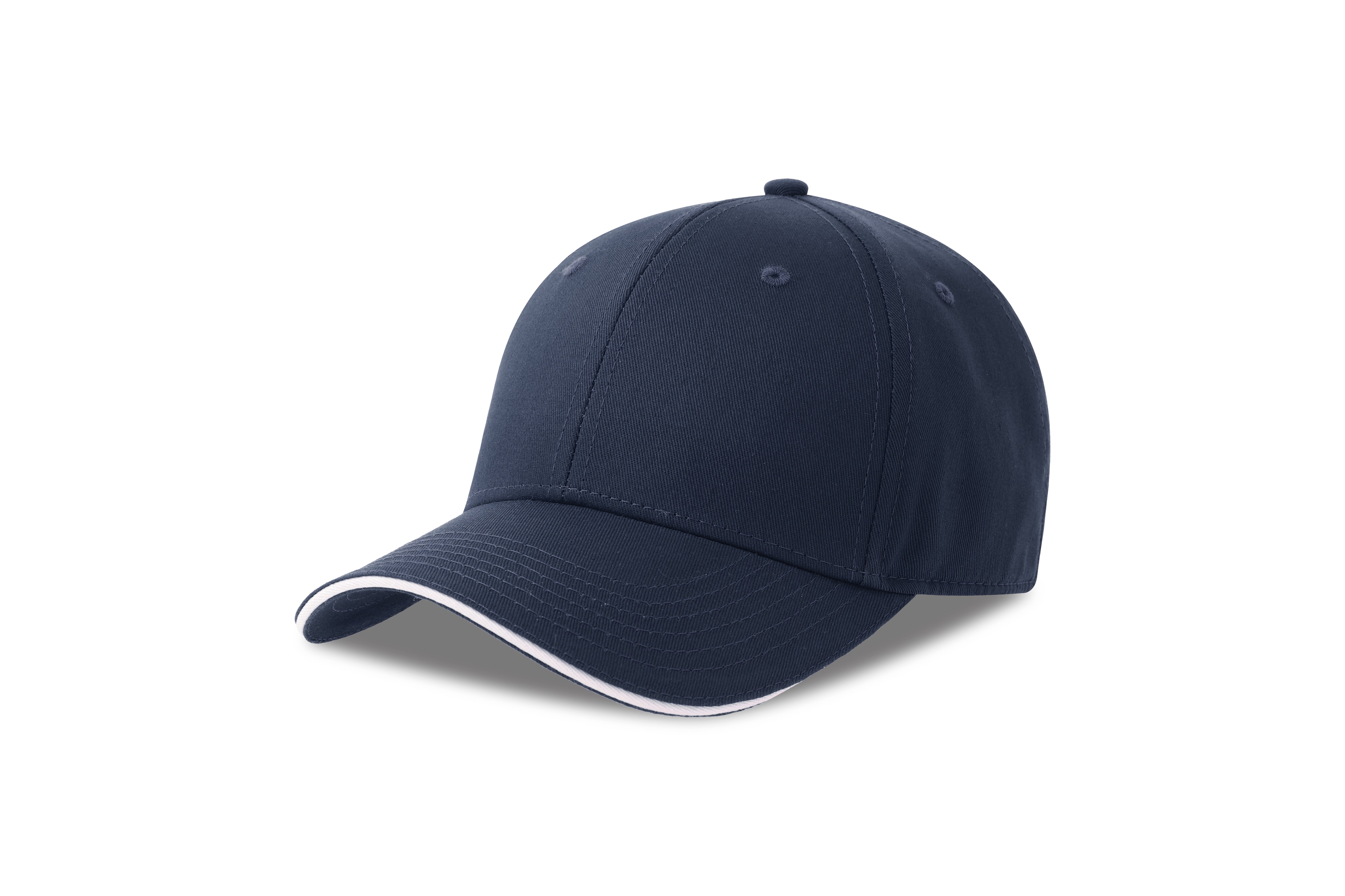 SPORT SANDWICH-S Atlantis 100% Cotton Sandwich Visor Cap (Stocked at Supplier Warehouse)