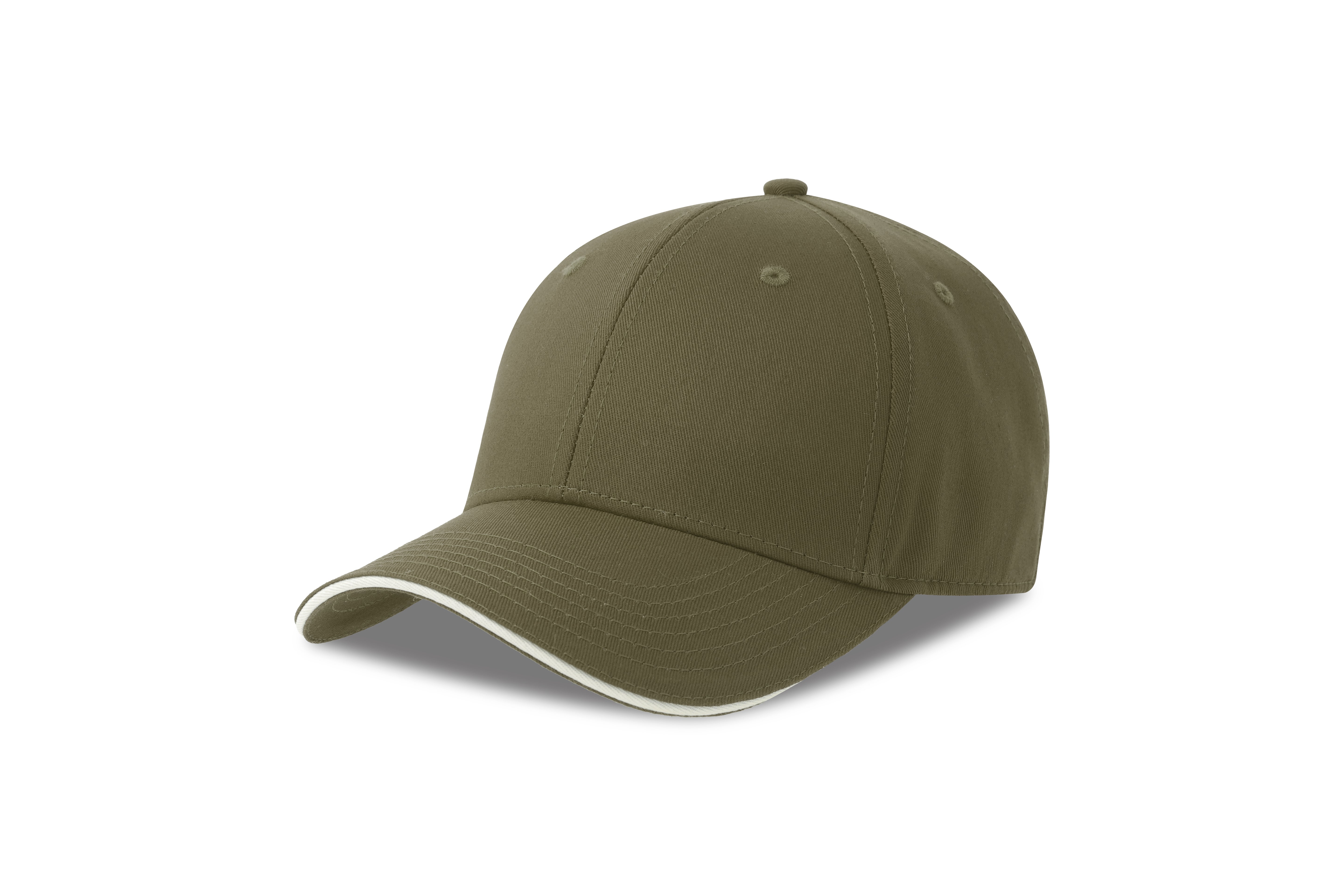 SPORT SANDWICH-S Atlantis 100% Cotton Sandwich Visor Cap (Stocked at Supplier Warehouse)
