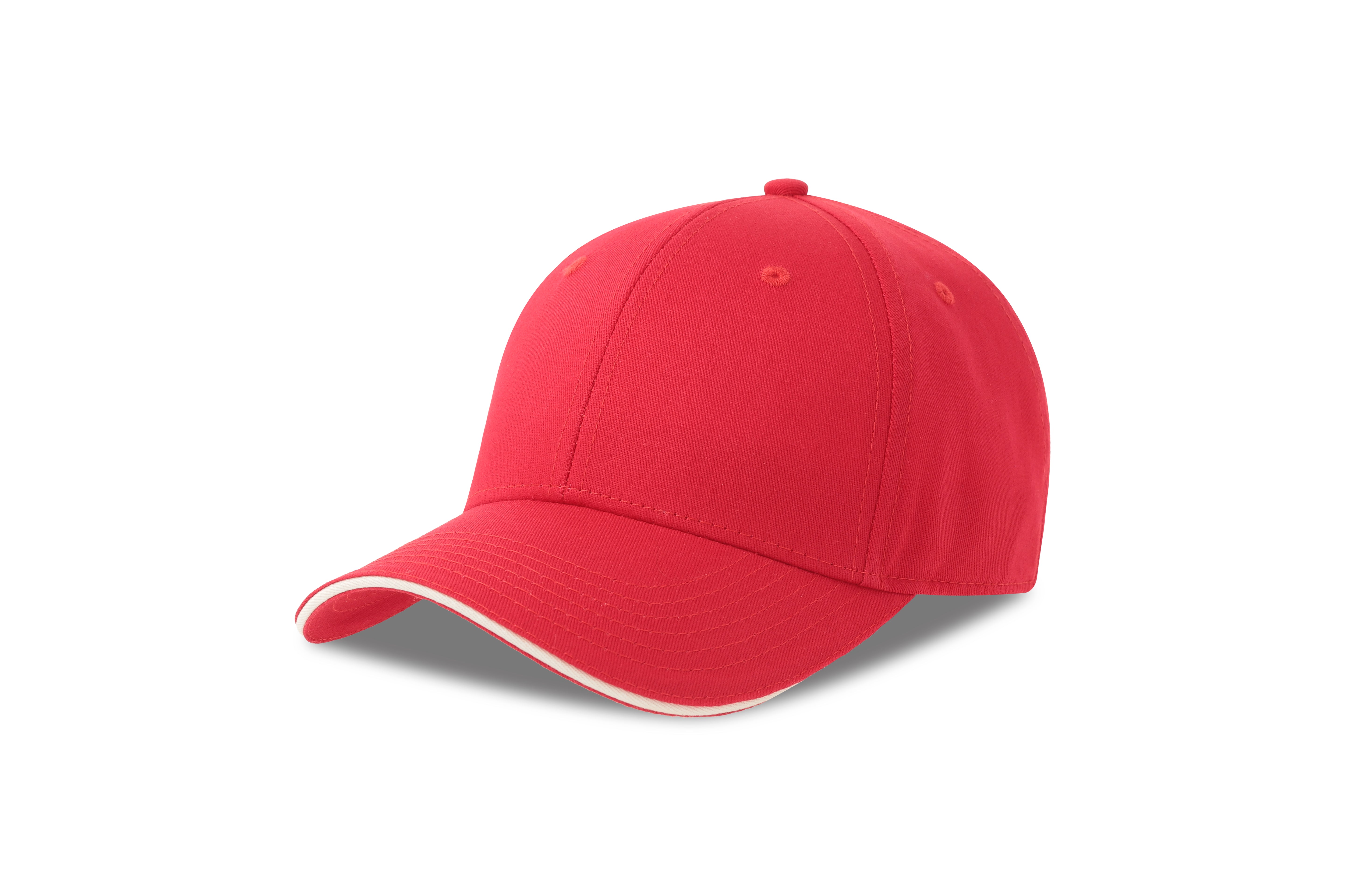 SPORT SANDWICH-S Atlantis 100% Cotton Sandwich Visor Cap (Stocked at Supplier Warehouse)