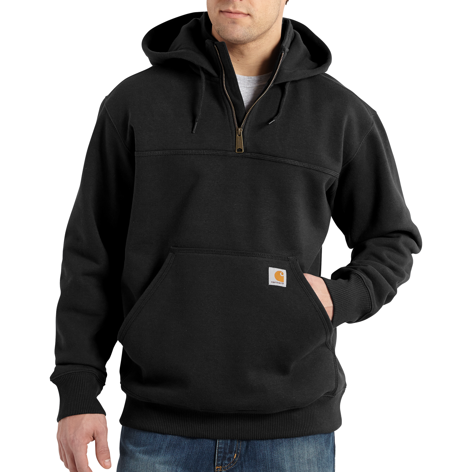 100617 - Carhartt Rain Defender® Loose Fit Heavyweight Quarter-Zip Sweatshirt (Stocked In Canada)*