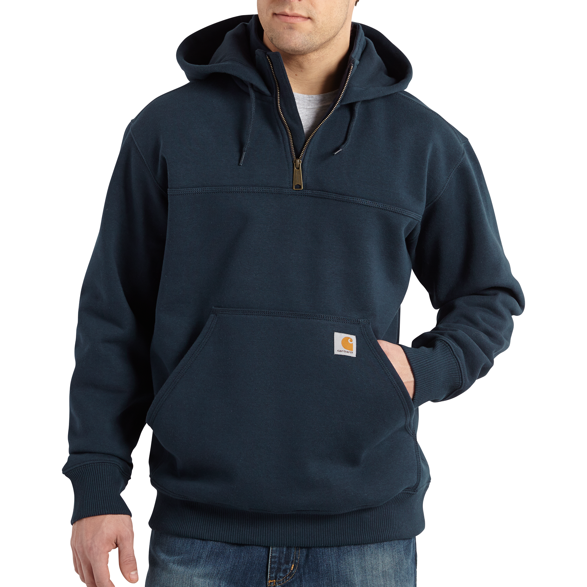 100617 - Carhartt Rain Defender® Loose Fit Heavyweight Quarter-Zip Sweatshirt (Stocked In USA)*