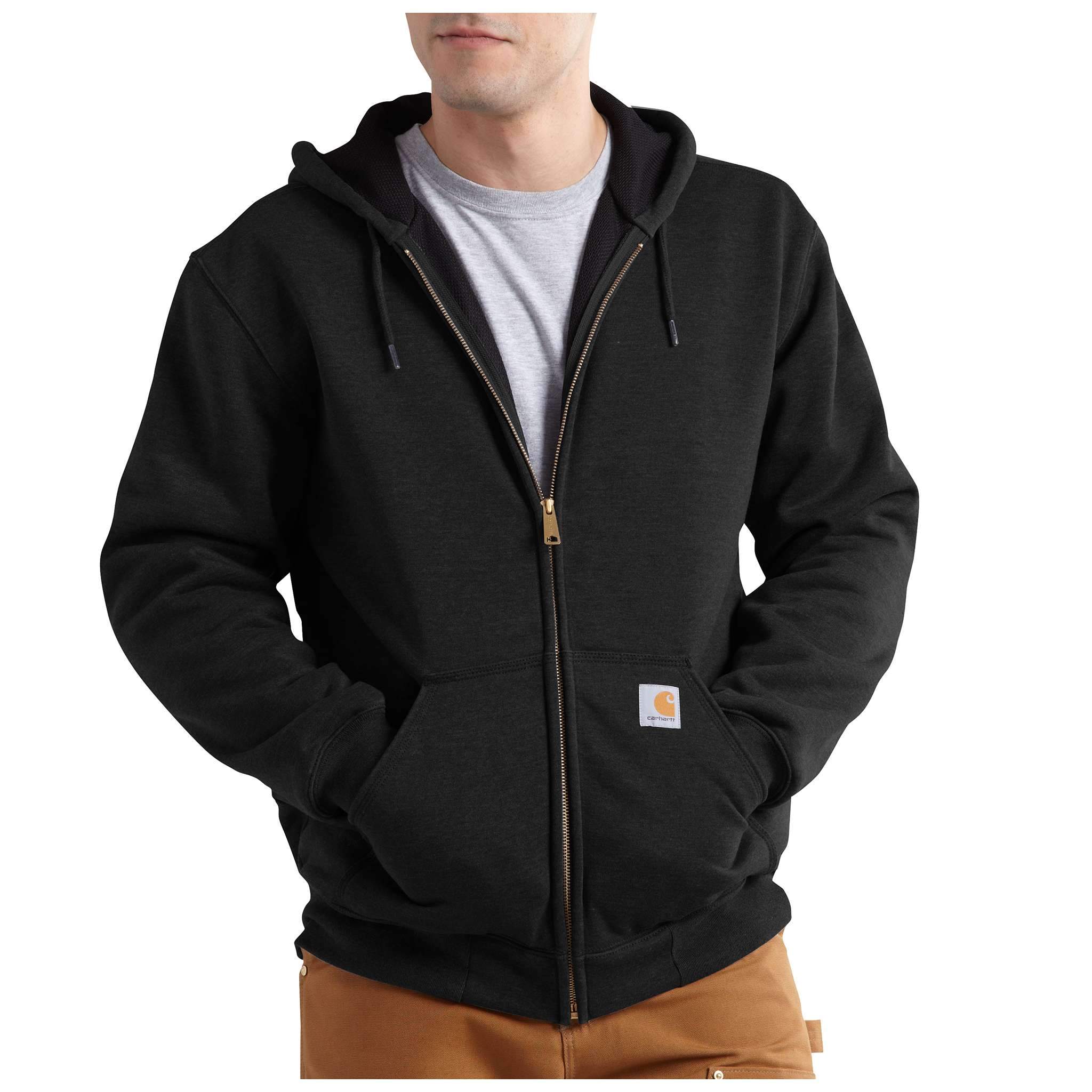100632 - Carhartt Rutland Thermal-Lined Hooded Zip Front Sweatshirt with Rain Defender (CLEARANCE)