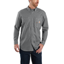 104138 - Carhartt FR Force Original Fit Lightweight Long Sleeve Button Shirt (Stocked In USA)