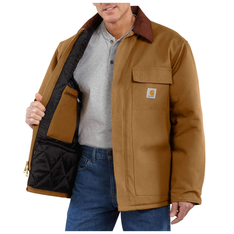 C003 - Carhartt Loose Fit Firm Duck Insulated Traditional Coat (Stocked In Canada)