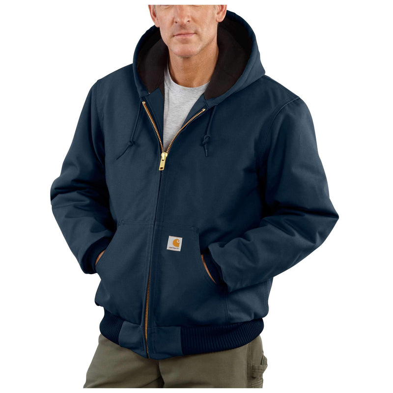 J140 - Carhartt Loose Fit Firm Duck Insulated Flannel-Lined Active Jac (Stocked in USA)