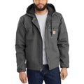 103826 - RELAXED FIT WASHED DUCK SHERPA-LINED UTILITY JACKET (CLEARANCE)